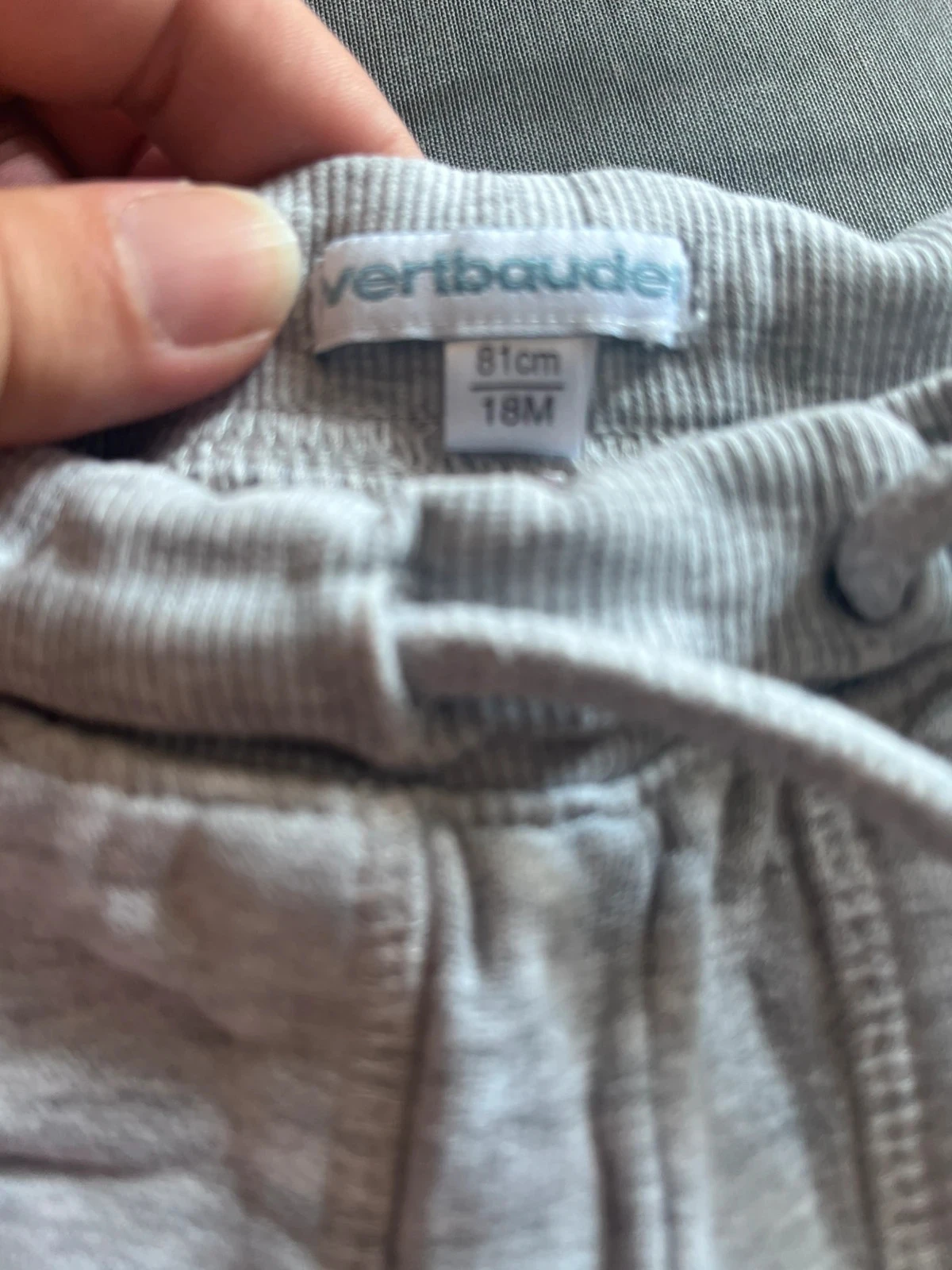 Vertbaudet baby sweatpants – Size 18 months – Good condition – photo 2